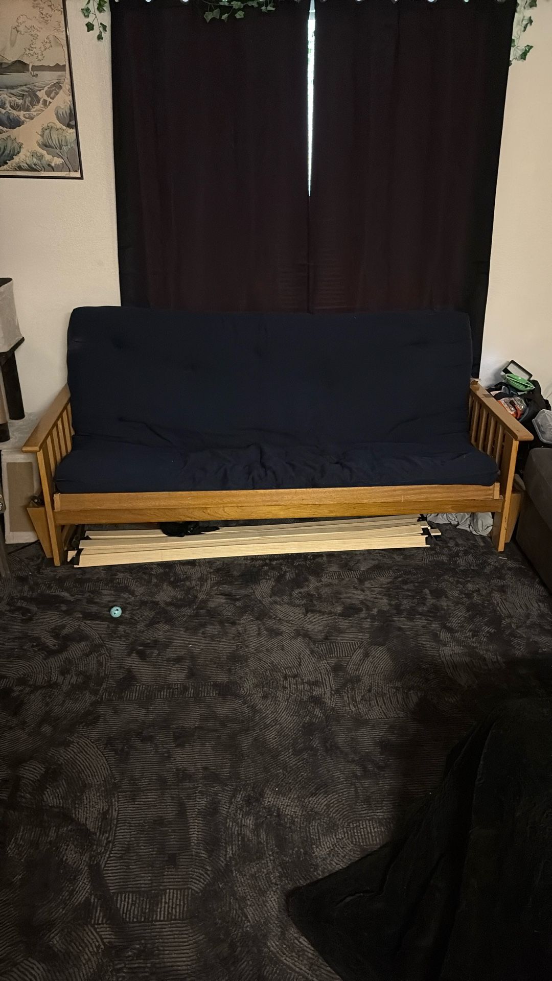 Wooden Frame Futon
