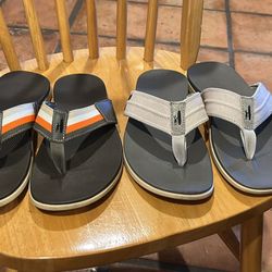 Johnnie-O Men’s Flip Flops - Size 9