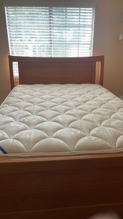Queen Wooden Bed Frame
