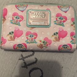 Girls Baby Yoda Wallet