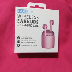 Go Buds, Wireless Earbuds /Case 