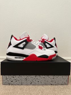 Jordan 4 “Fire Red” Size 10 Mens