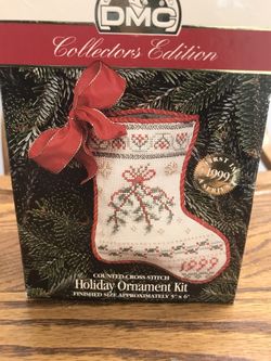 Cross stitch stocking kit
