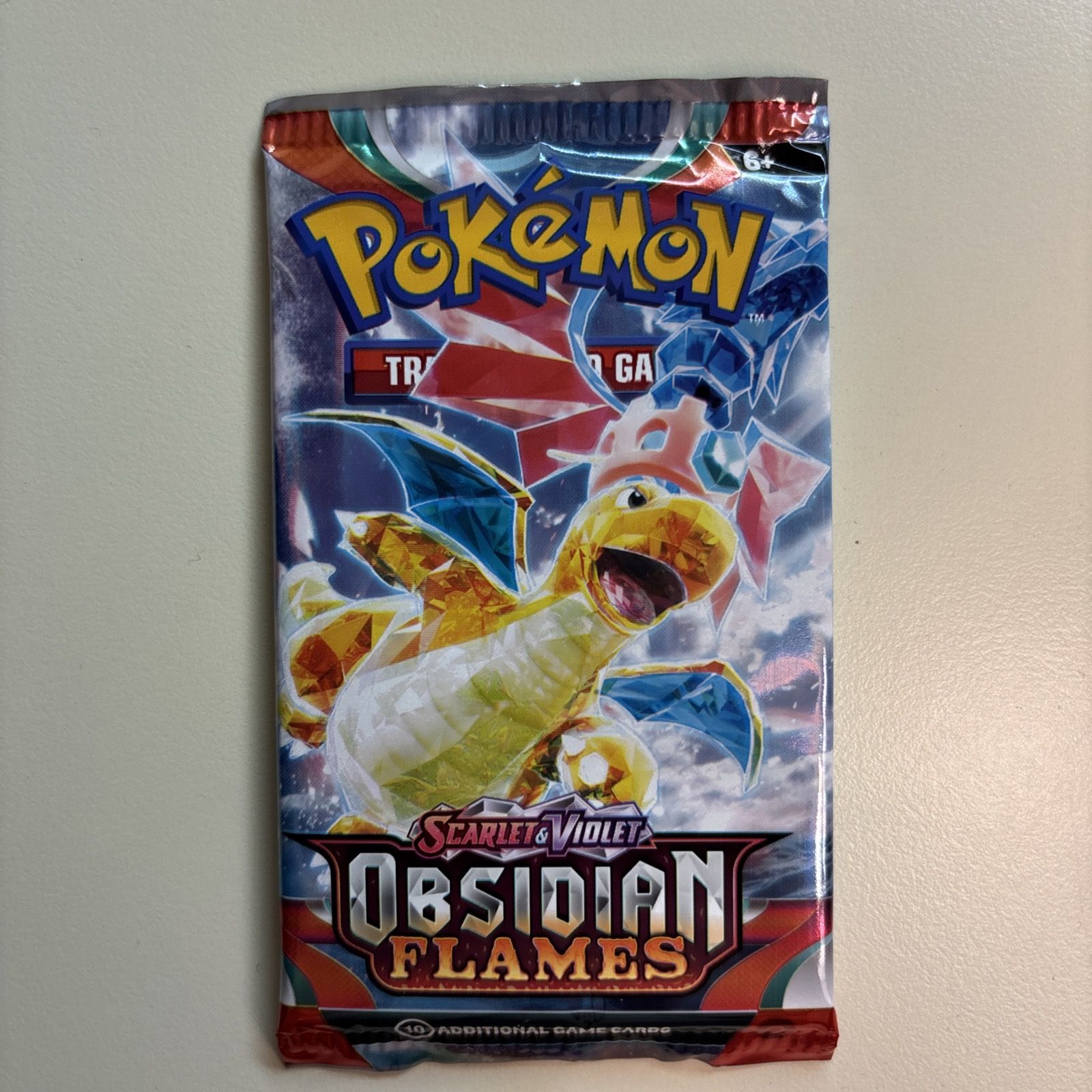 5 Pokemon SV Obsidian Flames Booster Pack - 10 Cards / Pack - Random Art - SEALED