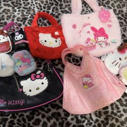 Hello Kitty Lot Of Bags 