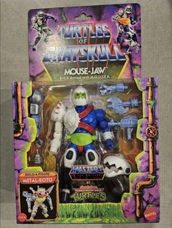 Turtles of Grayskull Mouse-Jaw Figure TMNTx MOTU Target - IN HAND