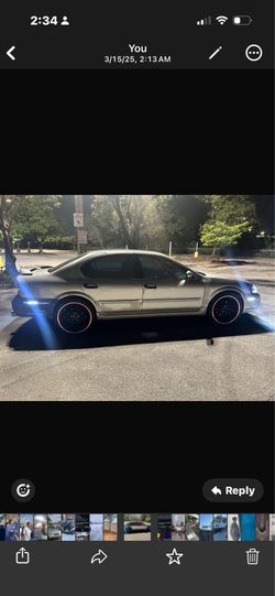 2003 Nissan maxima se 6speed