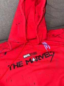 "The Marvels" Movie Merch Fan Promotional Bundle  Hoodies, Pin, DVD.  New, NWT