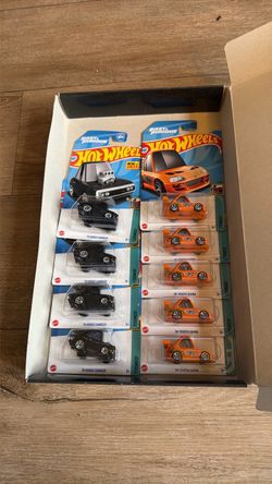Hot wheels fast and furious Toyota Supra & 70 dodge charger Tooned