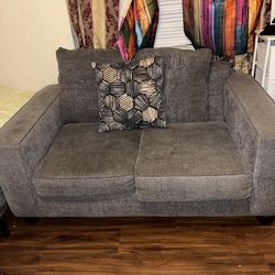 Grey Two-Piece Sofa set  
