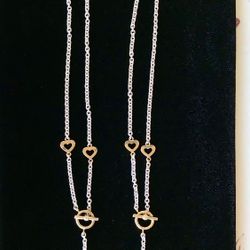Heart Toggle Necklace 
