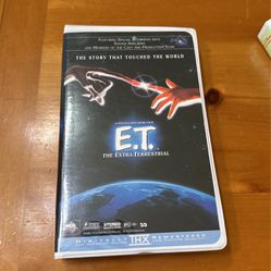 E.T. VHS Great Condition