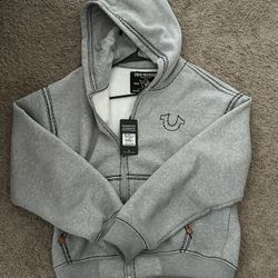 TRUE RELIGON ZIP UP SZ M