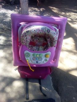 Car sea and baby walker $5 each