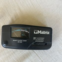 MATRIX QUARTZ GUITAR TUNER/ ULTRA GUITAR STAND BOTH FOR $50