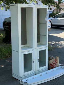 Free white cabinets