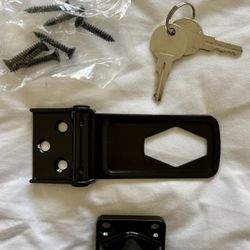 Security LOCKING HASP - Lock Cabinets, Drawers, Doors, Etc.