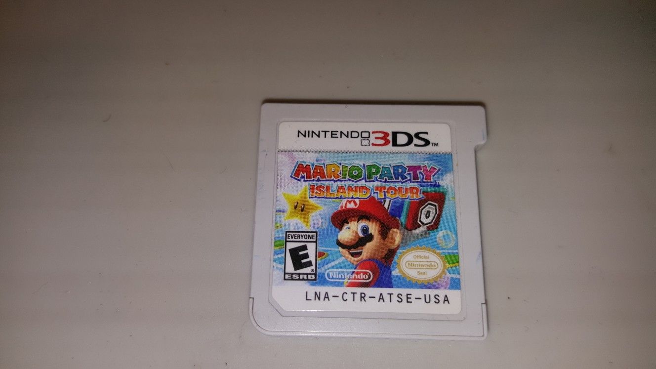 Mario Party island Tour for 3ds