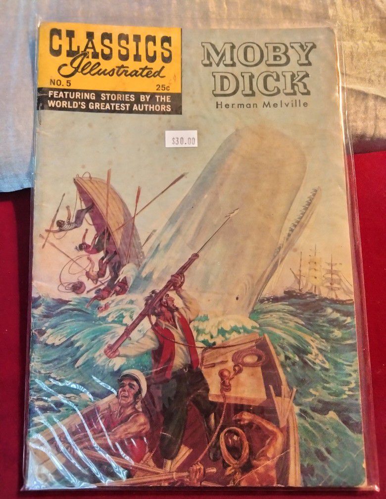 1942 Classics Illustrated Moby Dick #5