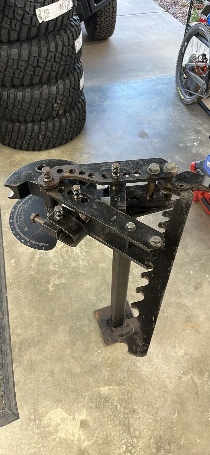 JD Squared Tube Bender