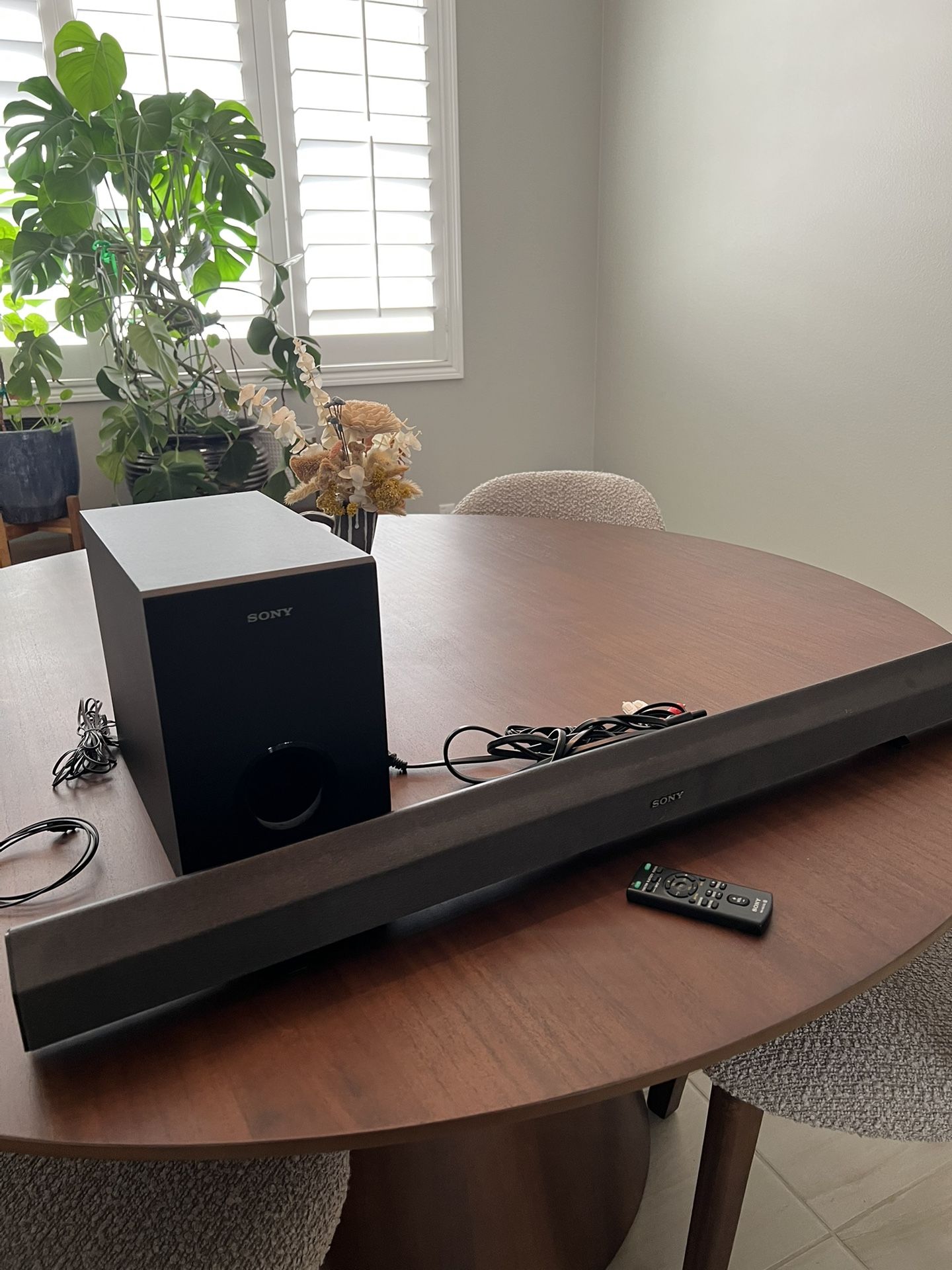 Sony Sound Bar And Bass