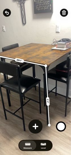 High top dinning table