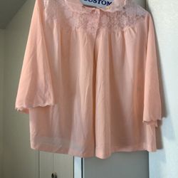 Pretty, Vintage P.J. Top Satin And Lace 