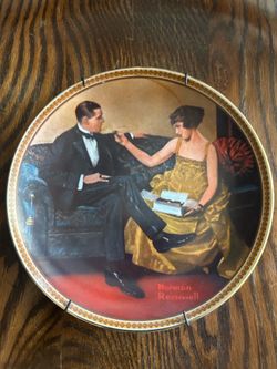 Norman Rockwell “Flirting in the Parlor”