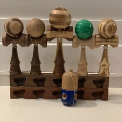 Kendama & (2) Holders 