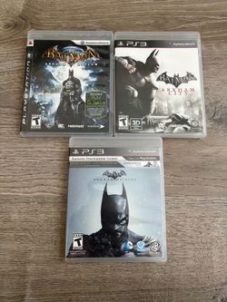Batman PS3 Games Bundle