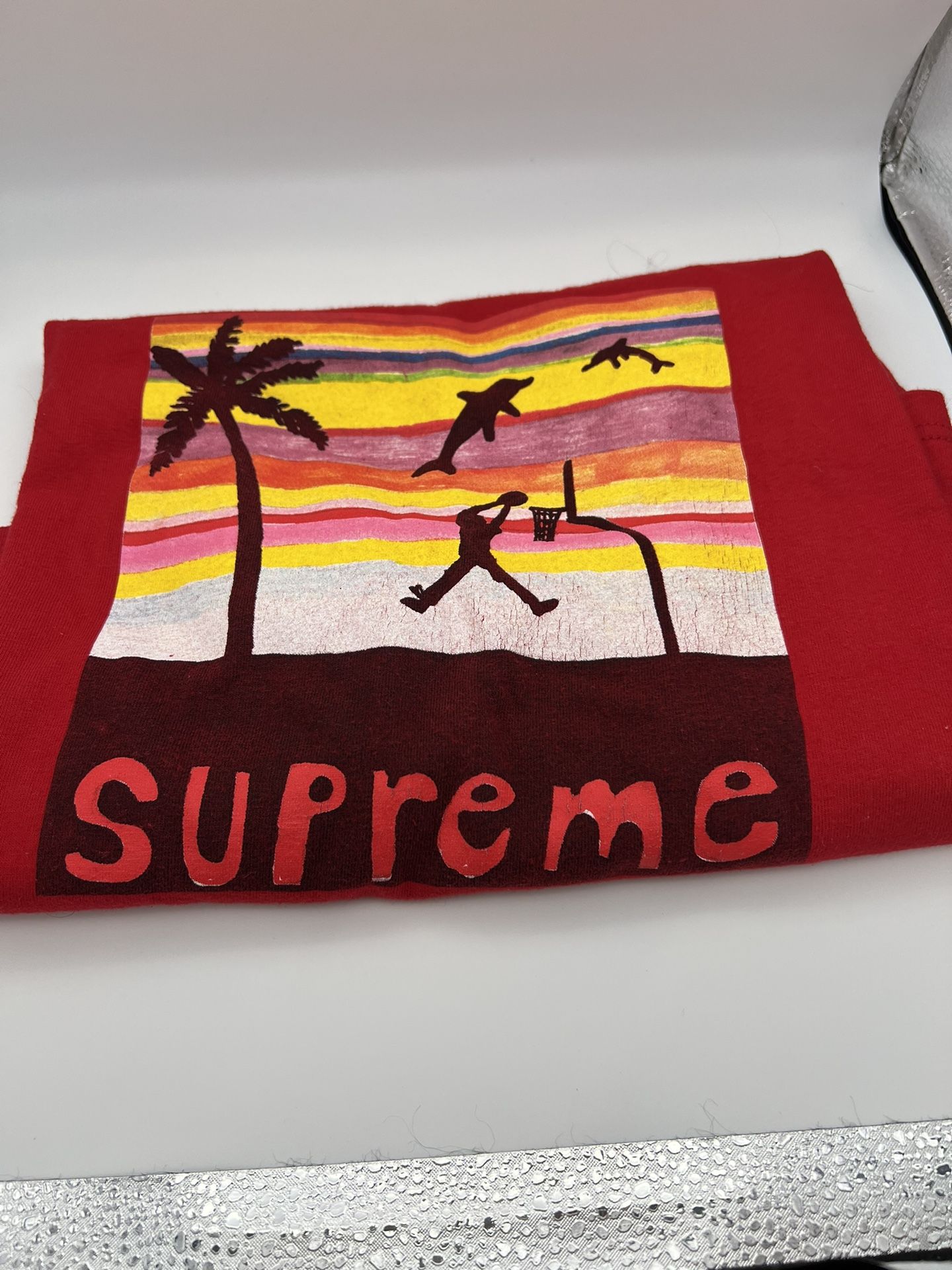 Supreme T-Shirt Red Medium