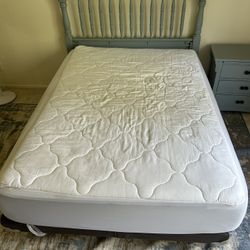 Double/Full Bed frame, Mattress And Nightstand 