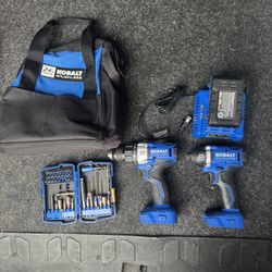 Kobalt Brushless Impact Drill Set