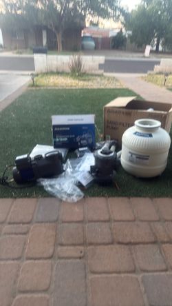 AQUASTRONG SAND FILTER PUMP