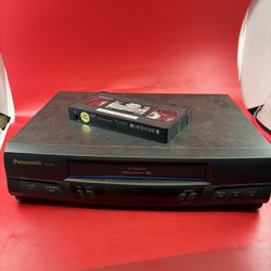 Panasonic Blue Line PV-9400 VHS VCR 4-Head Omnivision Video Player Recorder