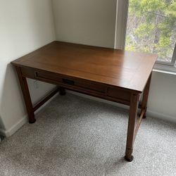 Desk And Corner Table Set