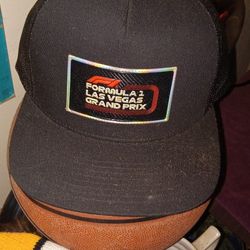 New Annugural 1st F1 Race Snapback Truckers Las Vegas Hat With Tags