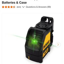 Green Self-leveling Crossline Laser Level