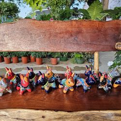 Talavera Tiny Donkey Pots. Pottery, Clay Pots,  Planters, Plants. $12 Each.
