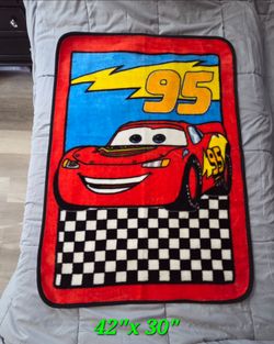 CARS Lightning McQueen Toddler Blanket
