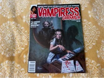 Vampiress Carmilla horror magazine comic book May 2026