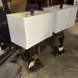 Pair Of Desk Lamps