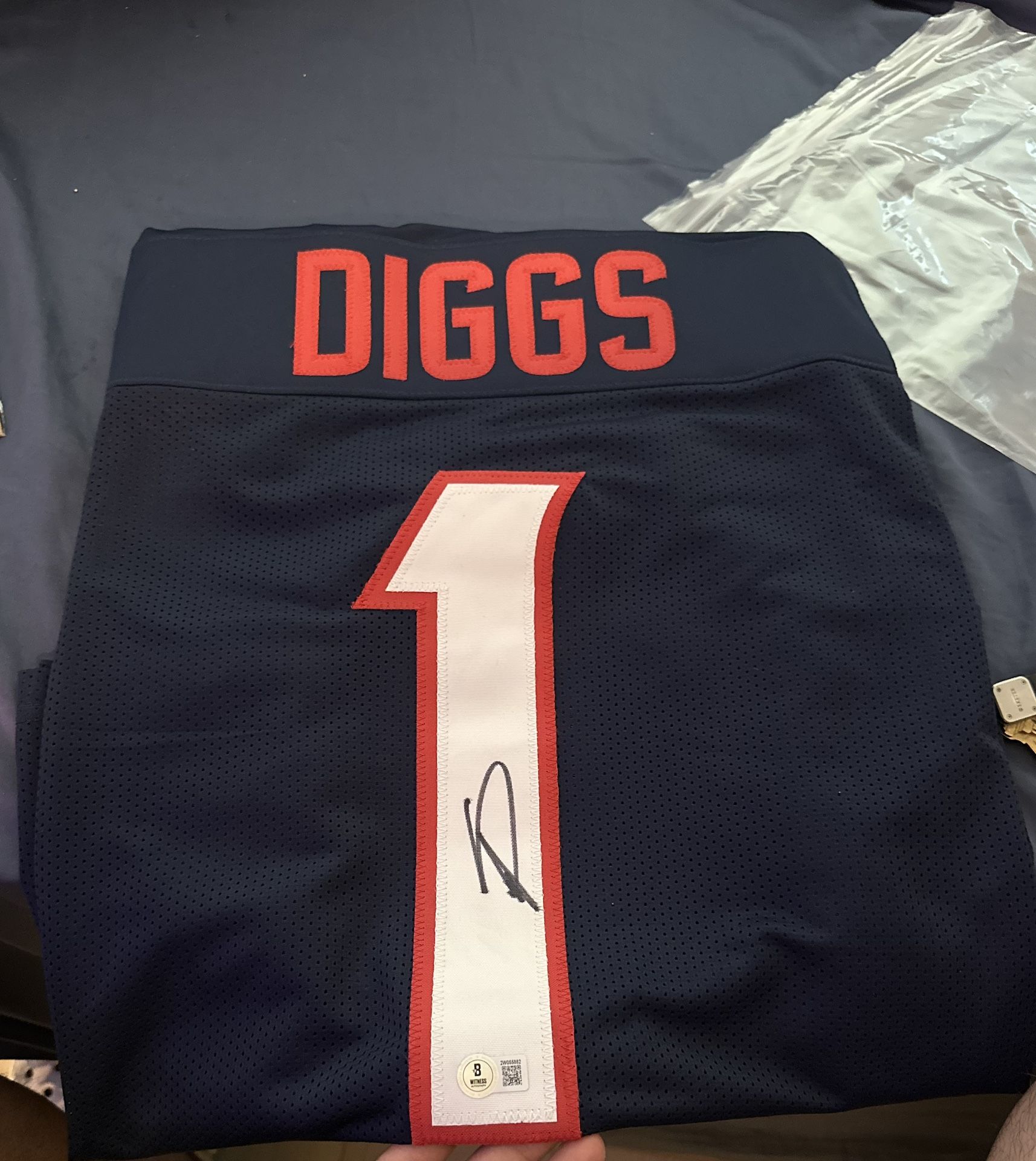 Signed NFL jersey