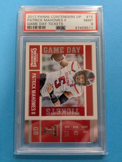 💥2017 Panini Contenders 💥DP Patrick Mahomes II 🔥Game Day Tickets
