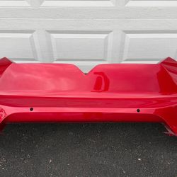 RED TESLA MODEL X 2016 2017 2018 2019 2020 FRONT BUMPER