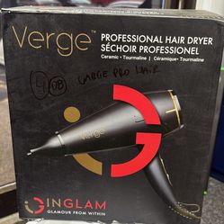 Verge Professional Hair Dryer by the brand Inglam  New