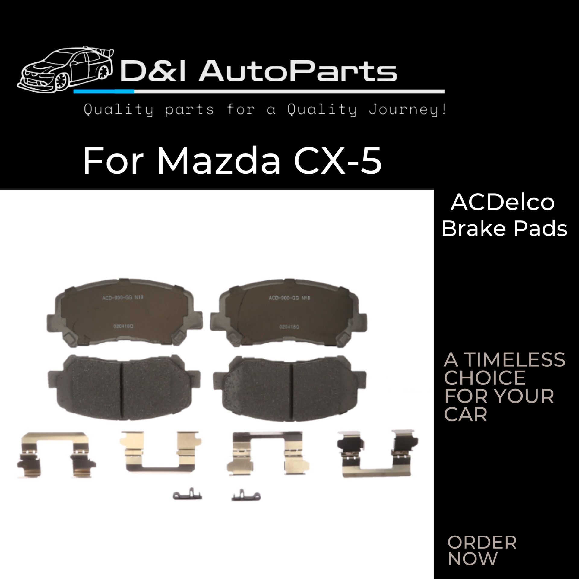 Break Pads For Chevrolet, Jeep, Toyota,Mazda,BMW,Dodge