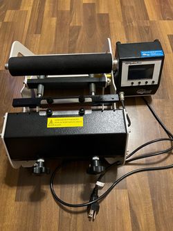Heatpress Nation signature series Mug Heat Press Machine with extra accessories for other size mugs
