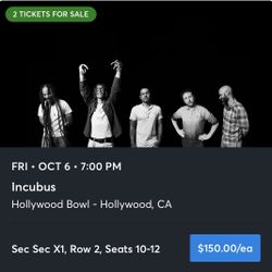 Incubus Concert @ Hollywood Bowl 