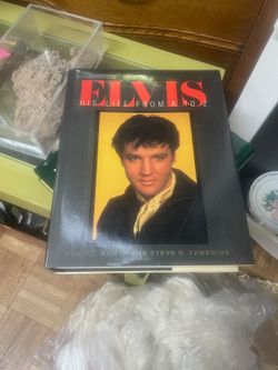 Vintage Elvis coffee table book